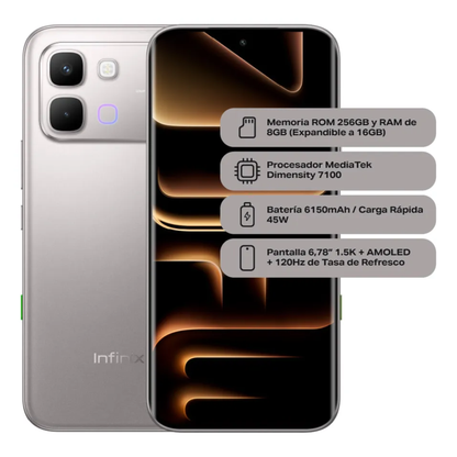Celular Infinix Note Edge 5G curvo 256/8+8