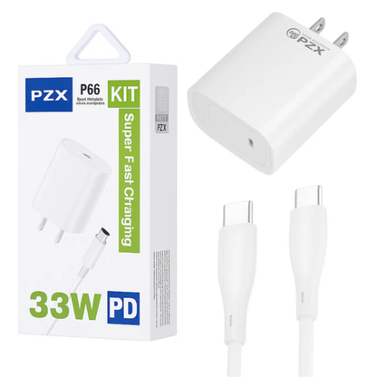 Cargador para Celular PZX P66 Tipo C 33W