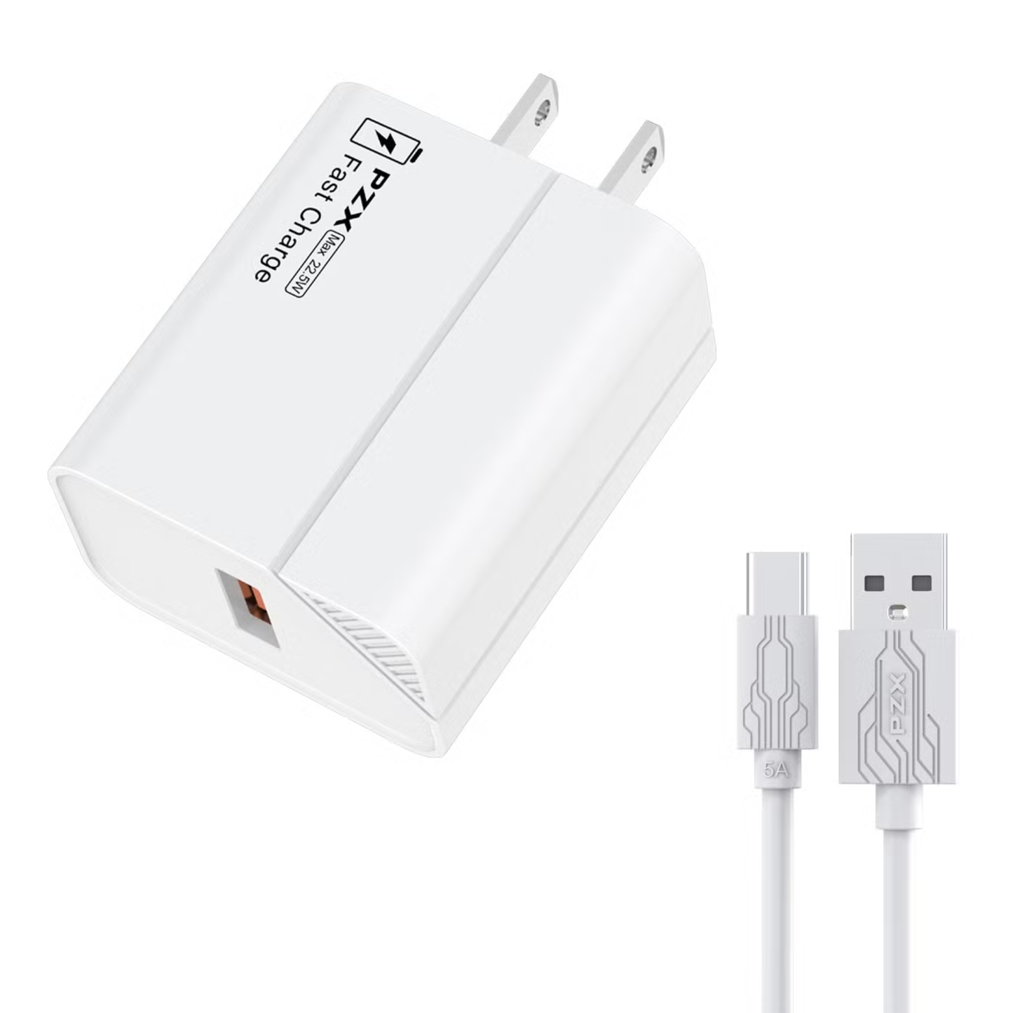 Cargador para Celular PZX P37 Tipo C 22.5W
