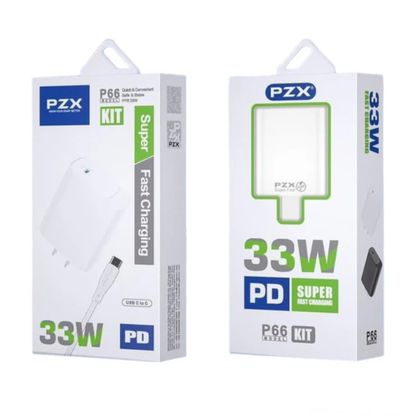 Cargador para Celular PZX P66 Tipo C 33W
