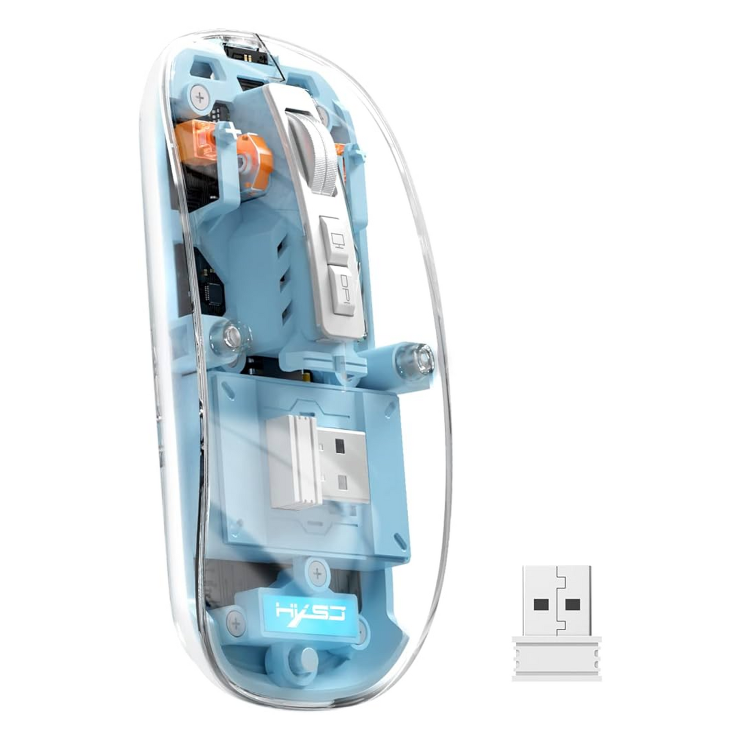 Mouse Inalámbrico Jertech WB110 Colores Variados