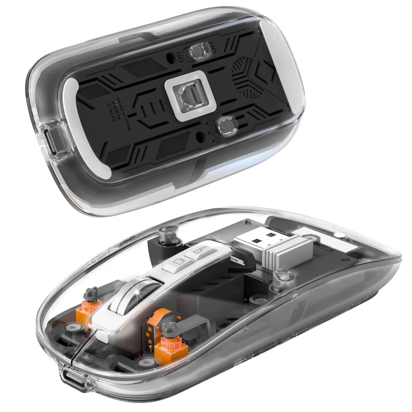 Mouse Inalámbrico Jertech WB110 Colores Variados