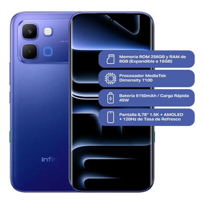 Celular Infinix Note Edge 5G curvo 256/8+8